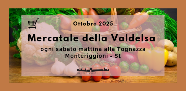 locandina mercatale della valdelsa in località tognazza ad ottobre 2025